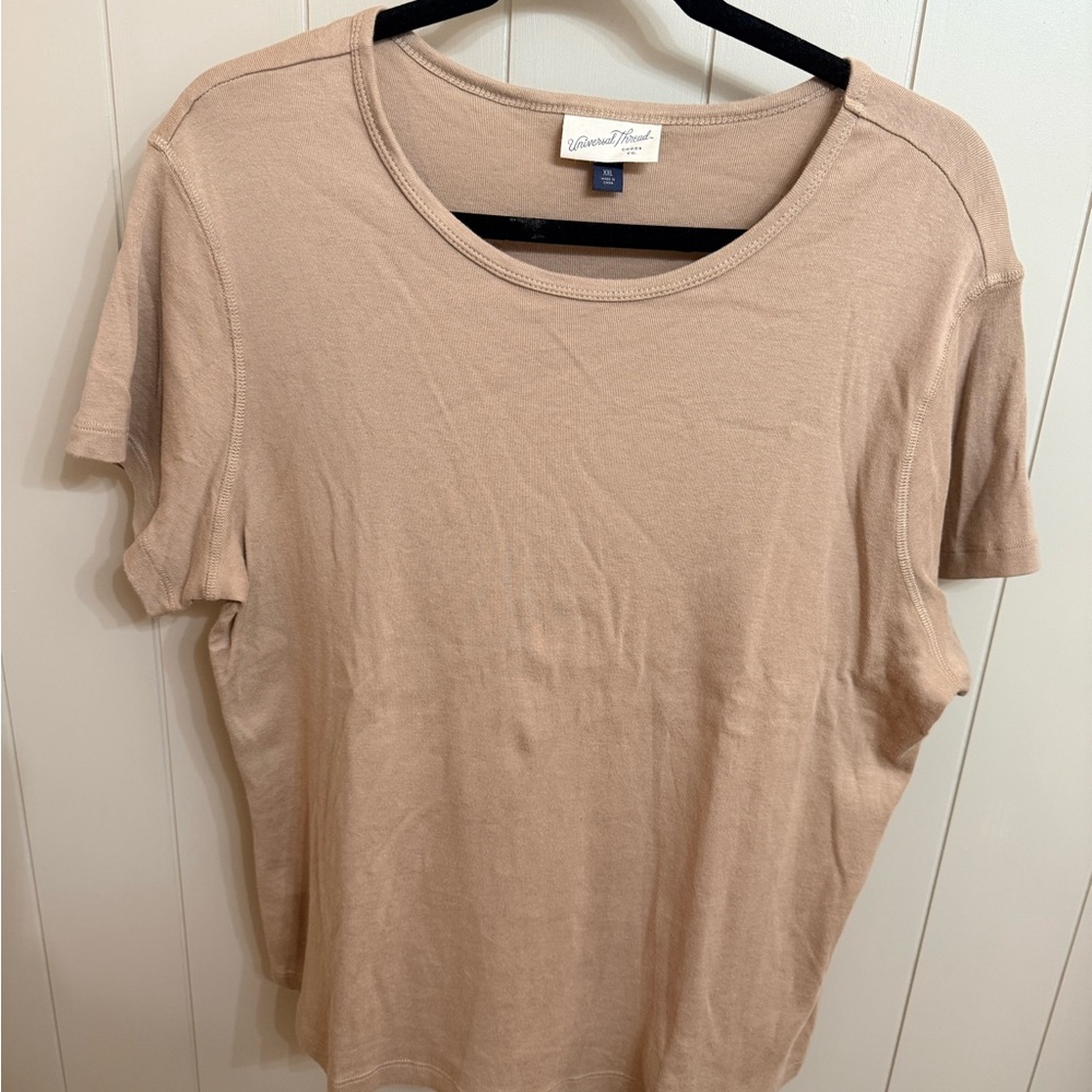 Universal Thread Tan Short Sleeve Tee